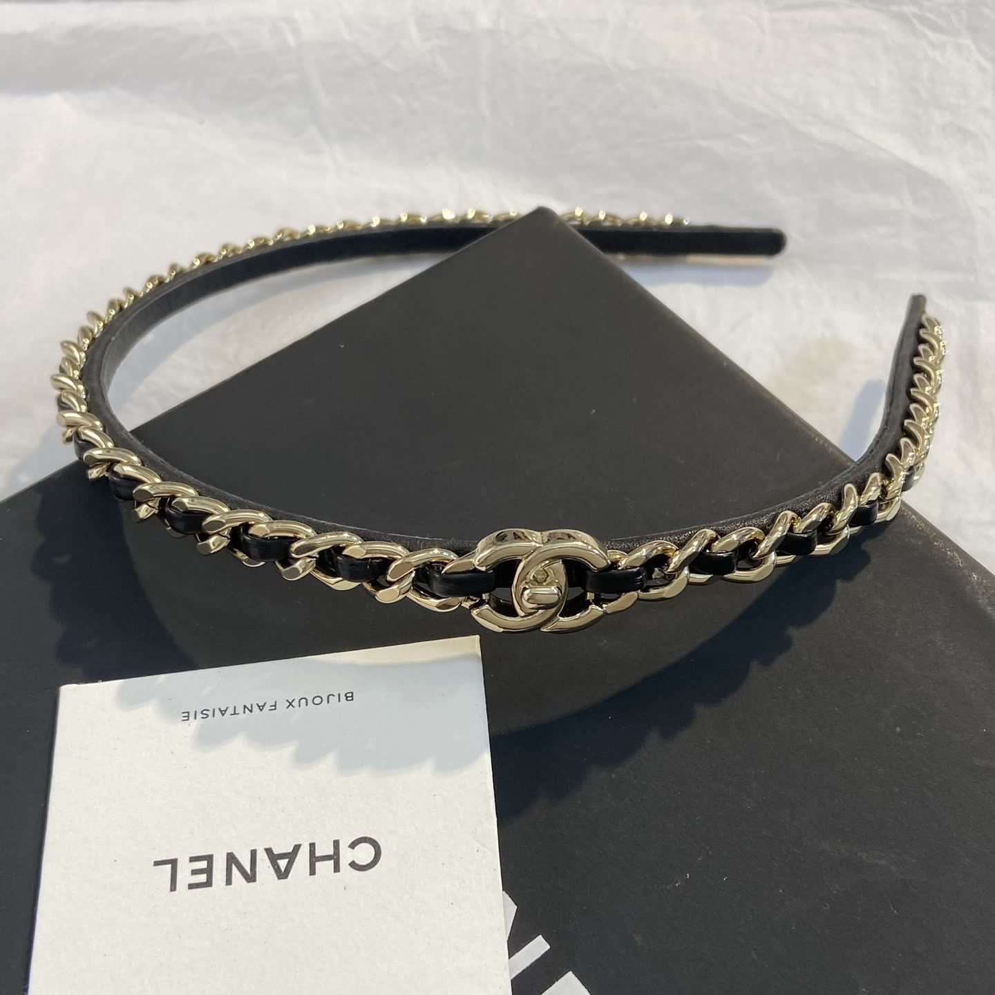 Chanel Chain Link Headband